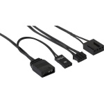 Вентилятор 120 мм, AeroCool Mirage 12 ARGB Pro, Black, 3 шт, 120x120x25 мм, ARGB підсвічування, 1300 об/хв, 17.8 дБ, 6-pin, гідродинамічний підшипник, хаб, пульт ДК - Зображення 5