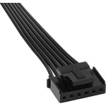 Вентилятор 120 мм, AeroCool Mirage 12 ARGB Pro, Black, 3 шт, 120x120x25 мм, ARGB підсвічування, 1300 об/хв, 17.8 дБ, 6-pin, гідродинамічний підшипник, хаб, пульт ДК - Зображення 6