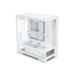 Корпус ALmordor QX25M LCD White, без БЖ, для MicroATX/Mini ITX, 1xUSB-С, 2xUSB-A 3.0, макс. CPU - 160 мм / VGA - 410 мм / PSU - 180 мм, скляні ліва та лицева панелі, LCD-екран 6.2" (ALQX25MWH_LCD) - Зображення 5