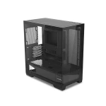 Корпус ALmordor QX25M LCD Black, без БЖ, для MicroATX/Mini ITX, 1xUSB-С, 2xUSB-A 3.0, макс. CPU - 160 мм / VGA - 410 мм / PSU - 180 мм, скляні ліва та лицева панелі, LCD-екран 6.2" (ALQX25MBK_LCD) - Зображення 4
