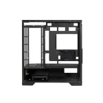 Корпус ALmordor QX25M LCD Black, без БЖ, для MicroATX/Mini ITX, 1xUSB-С, 2xUSB-A 3.0, макс. CPU - 160 мм / VGA - 410 мм / PSU - 180 мм, скляні ліва та лицева панелі, LCD-екран 6.2" (ALQX25MBK_LCD) - Зображення 5