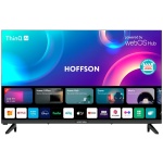 Телевізор 32" Hoffson HF32HDF24S, Black, LED HD, 1366x768, 60 Гц, Smart TV (WebOS), DVB-T2/C, Wi-Fi, Bluetooth, 3xHDMI, 2xUSB 2.0, VESA 200x100