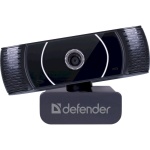Веб-камера Defender G-Lens 2590 QHD, Black, 3.7 Mp, відео 2560x1440, збережене зображення 2160x1440, мікрофон, кут огляду 86.1°, 30 кадрів/сек, універсальне кріплення, USB, 1.4 м (63113) - Зображення 3