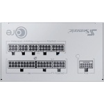 Блок живлення 850 Вт, Seasonic Core GX ATX 3.1, White, модульний, 80+ Gold, Active PFC, 12 см HDB, 3xMolex / 6xSATA / 1x16-pin / 3x6+2-pin / 2x4+4-pin / 20+4-pin, защита OCP/OPP/OTP/OVP/SCP/UVP (CORE GX-850-ATX3 WHITE) - Зображення 4