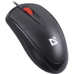 Миша Defender Icon MB-057, Black, USB, оптична, 1000 dpi, 3 кнопок, кабель 1.8 м (52057) - Зображення 3