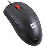 Миша Defender Icon MB-057, Black, USB, оптична, 1000 dpi, 3 кнопок, кабель 1.8 м (52057) - Зображення 3