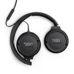 Навушники JBL Tune 520C, Black, USB-C, мікрофон, однокнопковий пульт керування, технологія "Pure Bass", складний дизайн, підтримка Siri та Google Now (JBLT520CBLK) - Зображення 4
