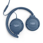 Навушники JBL Tune 520C, Blue, USB-C, мікрофон, однокнопковий пульт керування, технологія "Pure Bass", складний дизайн, підтримка Siri та Google Now (JBLT520CBLU) - Зображення 4