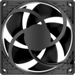 Вентилятор 92 мм, Arctic P9 PWM PST CO, Black, 92х92х25 мм, 200-3000 об/мин, 4-pin PWM+splitter, гідравлічний підшипник (ACFAN00299A) - Зображення 5