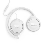 Навушники JBL Tune 520C, White, USB-C, мікрофон, однокнопковий пульт керування, технологія "Pure Bass", складний дизайн, підтримка Siri та Google Now (JBLT520CWHT) - Зображення 4