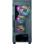 Корпус Zalman S5 NEO, Black, Mid Tower, без БЖ, для ATX / Micro ATX / Mini ITX, 1xUSB 3.0 / 1xUSB 2.0, макс. CPU - 165 мм / VGA - 390 мм, 4x120 мм RGB, бічна панель-дверцята із загартованого скла - Зображення 8