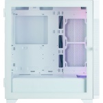Корпус Zalman S5 NEO, White, Mid Tower, без БЖ, для ATX / Micro ATX / Mini ITX, 1xUSB 3.0 / 1xUSB 2.0, макс. CPU - 165 мм / VGA - 390 мм, 4x120 мм RGB, бічна панель-дверцята із загартованого скла - Зображення 6