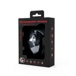 Миша бездротова Gembird MUSGW-6BL-02, Black, 2.4GHz USB, 1600 - 3200 dpi, RGB підсвічування, 6 кнопок, акумулятор 400 mAh - Зображення 5