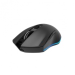 Миша бездротова Gembird MUSGW-6BL-02, Black, 2.4GHz USB, 1600 - 3200 dpi, RGB підсвічування, 6 кнопок, акумулятор 400 mAh - Зображення 4