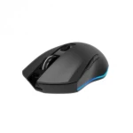 Миша бездротова Gembird MUSGW-6BL-02, Black, 2.4GHz USB, 1600 - 3200 dpi, RGB підсвічування, 6 кнопок, акумулятор 400 mAh - Зображення 4