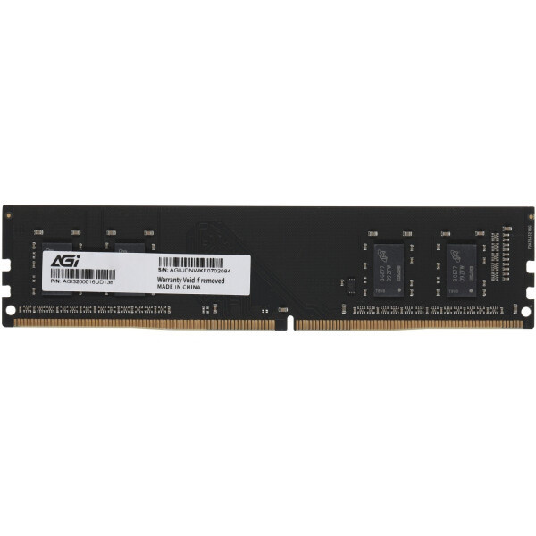 Пам'ять 8Gb DDR4, 3200 MHz, AGI UD138, CL22, 1.2V (AGI320008UD138-ST)