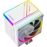Кулер для процесора ID-Cooling FROZN A610 ARGB White, 120 мм, 6 теплових трубок, алюміній/мідь, Intel: 1851, 1700, 1200, 115x; AMD: AM4/AM5, 500±200 ~ 2000±10% об/хв, 29.85dB(A) Max, 154х94х120 мм, 4-pin PWM, до 250 Вт - Зображення 4