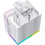 Кулер для процесора ID-Cooling FROZN A610 ARGB White, 120 мм, 6 теплових трубок, алюміній/мідь, Intel: 1851, 1700, 1200, 115x; AMD: AM4/AM5, 500±200 ~ 2000±10% об/хв, 29.85dB(A) Max, 154х94х120 мм, 4-pin PWM, до 250 Вт - Зображення 5