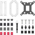 Кулер для процесора ID-Cooling FROZN A610 ARGB White, 120 мм, 6 теплових трубок, алюміній/мідь, Intel: 1851, 1700, 1200, 115x; AMD: AM4/AM5, 500±200 ~ 2000±10% об/хв, 29.85dB(A) Max, 154х94х120 мм, 4-pin PWM, до 250 Вт - Зображення 6