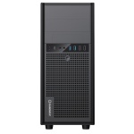 Корпус GameMax MT821, Black, без БЖ, Midi Tower, ATX / Micro ATX / Mini ITX, 1xType-C / 2хUSB 3.0 / 2хUSB 2.0, макс. CPU - 158 мм / VGA - 360 мм, 1x120 мм (MT821-NP-2U3C) - Зображення 3