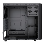 Корпус GameMax MT821, Black, без БЖ, Midi Tower, ATX / Micro ATX / Mini ITX, 1xType-C / 2хUSB 3.0 / 2хUSB 2.0, макс. CPU - 158 мм / VGA - 360 мм, 1x120 мм (MT821-NP-2U3C) - Зображення 9