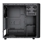 Корпус GameMax MT821, Black, без БЖ, Midi Tower, ATX / Micro ATX / Mini ITX, 1xType-C / 2хUSB 3.0 / 2хUSB 2.0, макс. CPU - 158 мм / VGA - 360 мм, 1x120 мм (MT821-NP-2U3C) - Зображення 9
