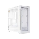 Корпус ALmordor L1400 Shield White, без БЖ, Mid Tower, для EATX / ATX / Micro ATX / Mini ITX, 2xUSB 3.0, 1xType-C, макс. CPU - 180 мм / VGA - 410 мм / PSU - 180 мм, бічна панель із загартованого скла (ALL1400MW)