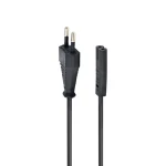 Кабель живлення від мережі PC-184, Black, 1.5 м, GTL, CEE 7/16 - IEC C7 (GTLPC18415BK)
