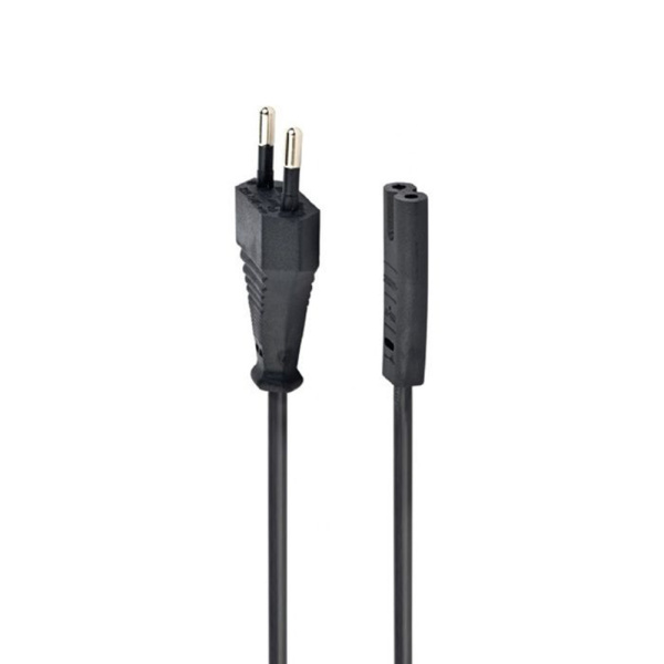 Кабель живлення від мережі PC-184, Black, 1.5 м, GTL, CEE 7/16 - IEC C7 (GTLPC18415BK)