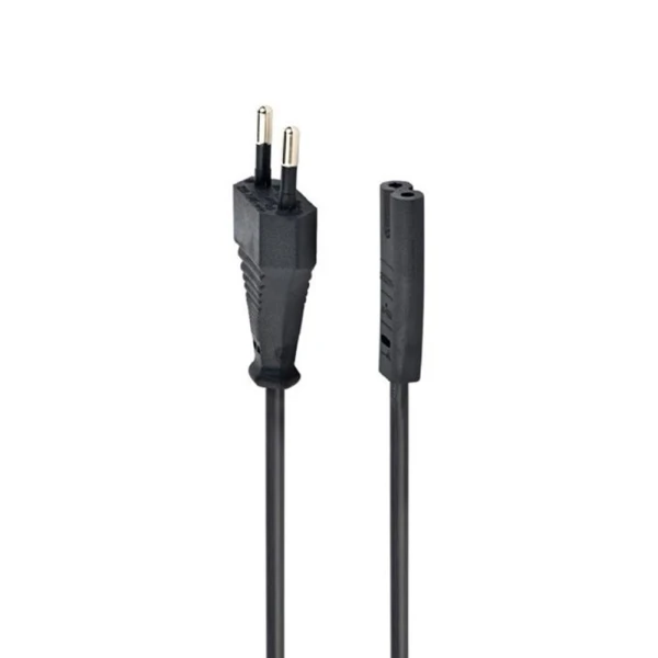 Кабель живлення від мережі PC-184, Black, 1.5 м, GTL, CEE 7/16 - IEC C7 (GTLPC18415BK)