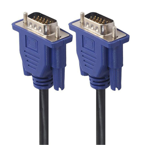 Кабель VGA (M) - VGA (M), 1.5 м, Black, GTL (GTLVMVM15BK)