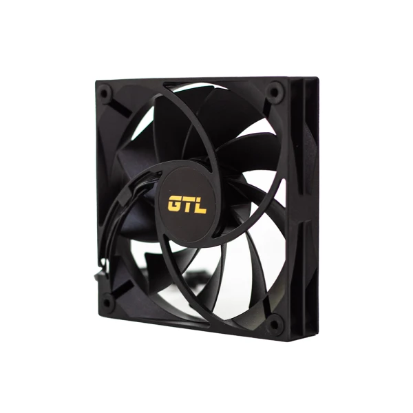 Вентилятор 120 мм, GTL Airblast N1, Black, 120x120x25 мм, 800-1800±10% об/хв, 23-33 дБ, 4pin PWM (GTL-120ABN1P)