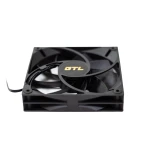 Вентилятор 120 мм, GTL Airblast N1, Black, 120x120x25 мм, 800-1800±10% об/хв, 23-33 дБ, 4pin PWM (GTL-120ABN1P) - Зображення 2