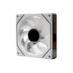 Вентилятор 120 мм, GTL Warp, White, 120x120x25 мм, ARGB підсвічування, 800-1800 об/хв, 18.5-38.8 дБ, 4-pin (PWM, 50 см) / 3-pin (RGB, 50 см) (GTL-120WL1W ARGB) - Зображення 3