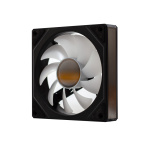 Вентилятор 120 мм, GTL Warp, Black, 120x120x25 мм, ARGB підсвічування, 800-1800 об/хв, 18.5-38.8 дБ, 4-pin (PWM, 50 см) / 3-pin (RGB, 50 см) (GTL-120WL1B ARGB) - Зображення 3