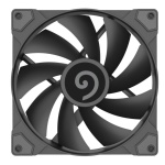 Вентилятор 140 мм, GameMax, Black, 140х140х25 мм, 600-1400 об/хв, до 30 дБ, 4-pin (PWM, 50 см), гідродинамічний підшипник (GMX-14WFBK-PWM)