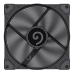 Вентилятор 140 мм, GameMax, Black, 140х140х25 мм, 600-1400 об/хв, до 30 дБ, 4-pin (PWM, 50 см), гідродинамічний підшипник (GMX-14WFBK-PWM) - Зображення 2
