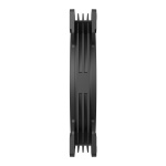 Вентилятор 140 мм, GameMax, Black, 140х140х25 мм, 600-1400 об/хв, до 30 дБ, 4-pin (PWM, 50 см), гідродинамічний підшипник (GMX-14WFBK-PWM) - Зображення 5