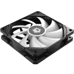 Вентилятор 120 мм, ID-Cooling TF-12025-PRO ARGB TRIO, Black (3 шт), 120x120x25 мм, ARGB підсвітка, 500-1800 об/хв, 35.2dB(A) max, 4-pin (PWM) / 3-pin (ARGB) - Зображення 5
