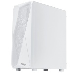 Корпус 2E Gaming Aruba (G3313W), White, без БЖ, Mid Tower, для ATX / Micro ATX / Mini ITX, 1xUSB 3.0 / 2xUSB 2.0, макс. CPU - 165 мм / VGA - 330 мм, 5x120 ARGB, бічна панель із загартованого скла (2E-G3313W) - Зображення 3