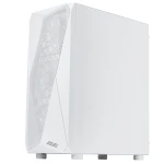Корпус 2E Gaming Aruba (G3313W), White, без БЖ, Mid Tower, для ATX / Micro ATX / Mini ITX, 1xUSB 3.0 / 2xUSB 2.0, макс. CPU - 165 мм / VGA - 330 мм, 5x120 ARGB, бічна панель із загартованого скла (2E-G3313W) - Зображення 3