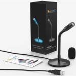 Мікрофон Fifine K050, Black, USB, на підставці, регульований кут, 2 м, -47 дБ - Зображення 5