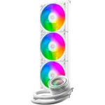 Система рідинного охолодження ID-Cooling FX360 INF WHITE, Intel: 1851/1700/1200/115x, AMD: AM4/AM5, 3x120mm 300～2000±10%RPM, 27.2dB(A) Max, до 350 Вт - Зображення 2