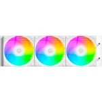 Система рідинного охолодження ID-Cooling FX360 INF WHITE, Intel: 1851/1700/1200/115x, AMD: AM4/AM5, 3x120mm 300～2000±10%RPM, 27.2dB(A) Max, до 350 Вт - Зображення 3