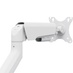 Кронштейн настільний для монітора 17-35" OfficePro MA442W, White, для двох екранів, VESA 100x100 мм/75x75 мм, регулювання (повороту, нахилу, обертання, висоти), навантаження до 12 кг - Зображення 6