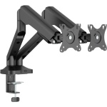 Кронштейн настільний для монітора 17-35" OfficePro MA442B, Black, для двох екранів, VESA 100x100 мм/75x75 мм, регулювання (повороту, нахилу, обертання, висоти), навантаження до 12 кг - Зображення 3