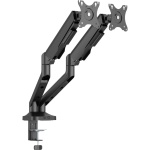Кронштейн настільний для монітора 17-35" OfficePro MA442B, Black, для двох екранів, VESA 100x100 мм/75x75 мм, регулювання (повороту, нахилу, обертання, висоти), навантаження до 12 кг - Зображення 4