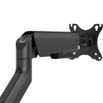 Кронштейн настільний для монітора 17-35" OfficePro MA442B, Black, для двох екранів, VESA 100x100 мм/75x75 мм, регулювання (повороту, нахилу, обертання, висоти), навантаження до 12 кг - Зображення 6