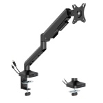 Кронштейн настільний для монітора 17-40" OfficePro MA451B, Black, VESA 100x100 мм/75x75 мм, регулювання (повороту, нахилу, обертання, висоти), навантаження до 12 кг - Зображення 2