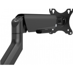 Кронштейн настільний для монітора 17-40" OfficePro MA451B, Black, VESA 100x100 мм/75x75 мм, регулювання (повороту, нахилу, обертання, висоти), навантаження до 12 кг - Зображення 6